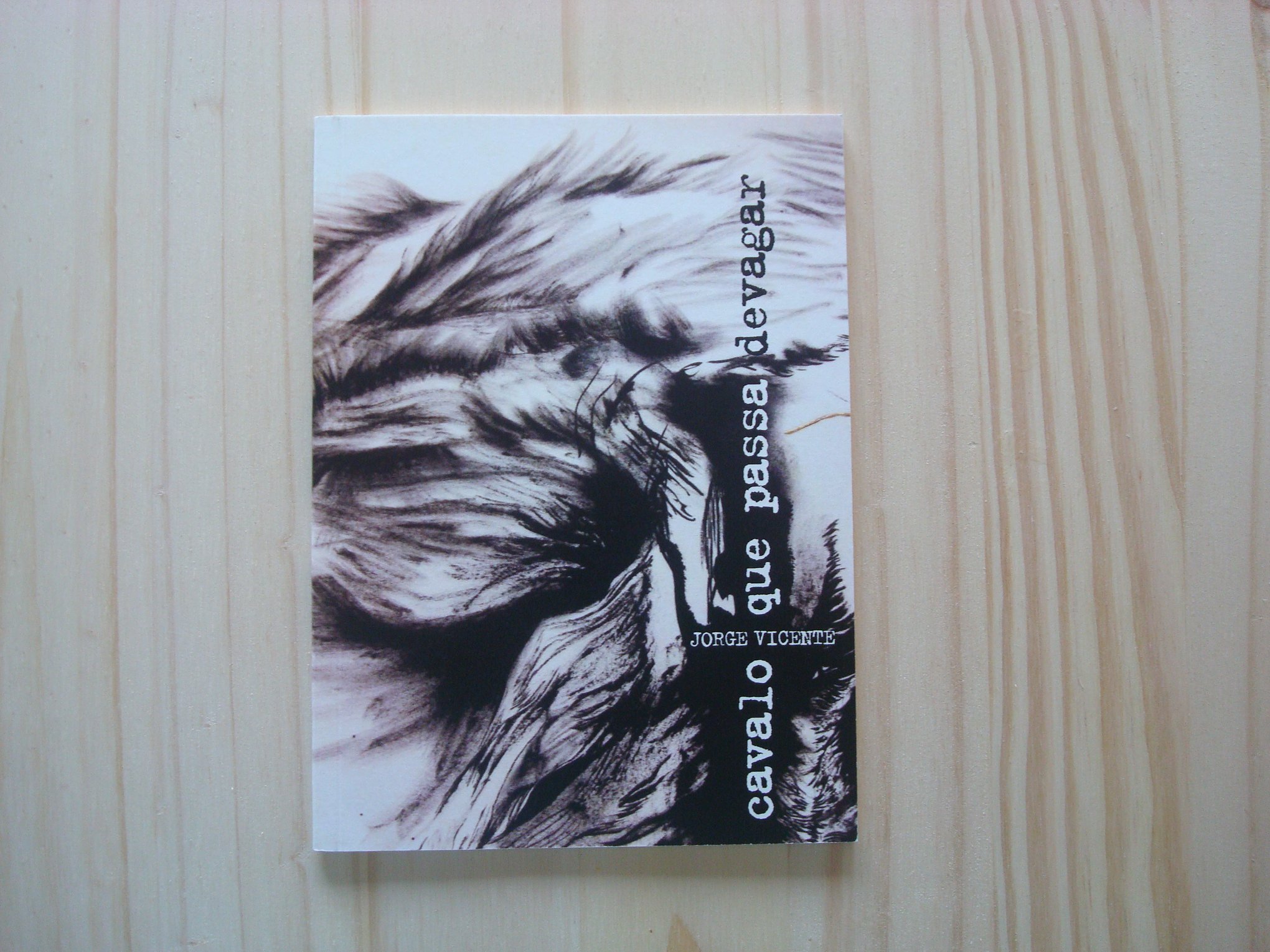 jorgevicente2019portugal - Livro de poemas Cavalo que passa devagar faz da relação dos ritmos internos, uma cinética própria do movimento interno do poema