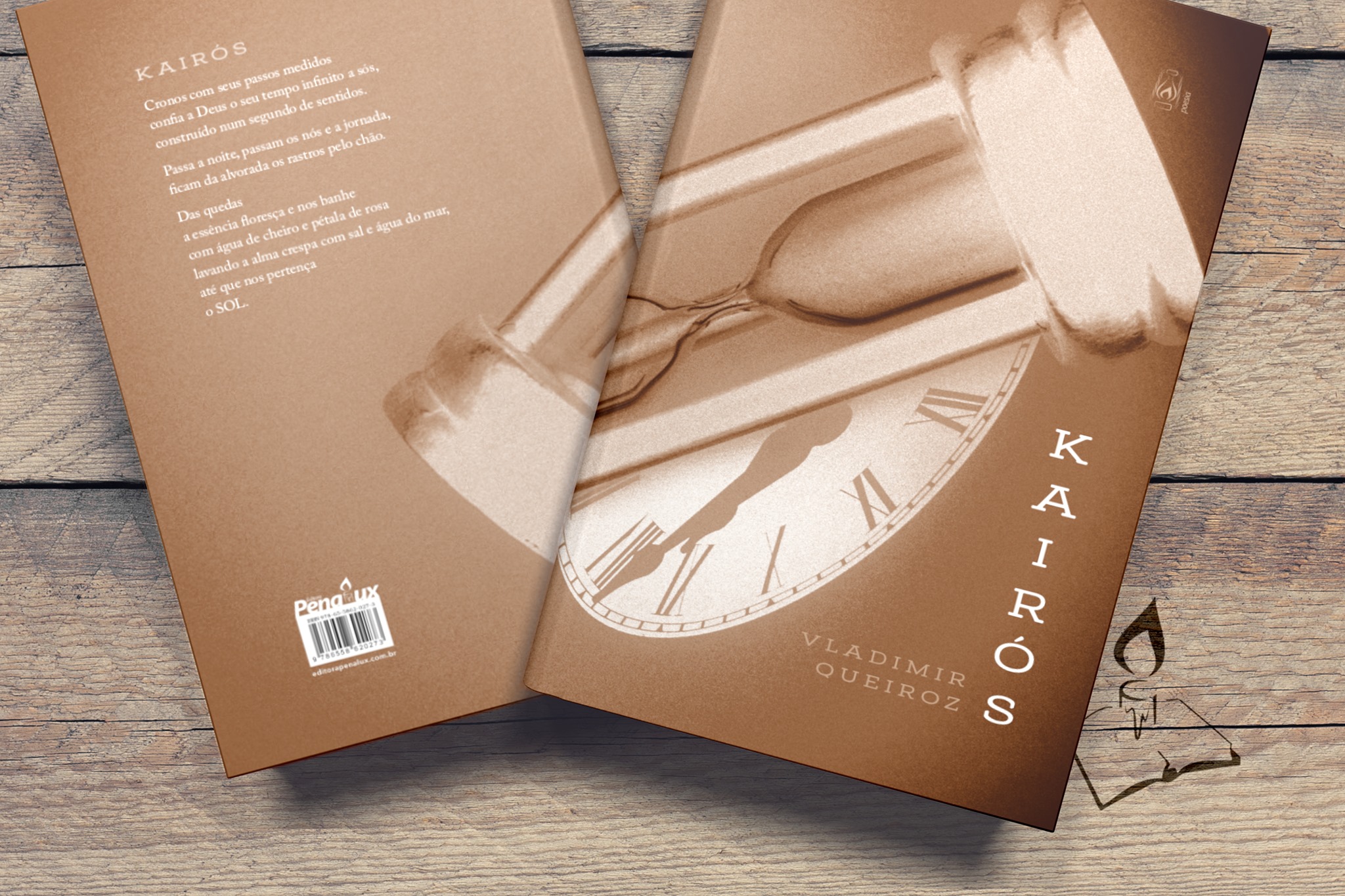 vadlimir queiroz editora penalux - Livro de poemas 'Kairós' trabalha o que a linguagem tem de mais sintético, grãos do fazer poético | por Fernando Andrade