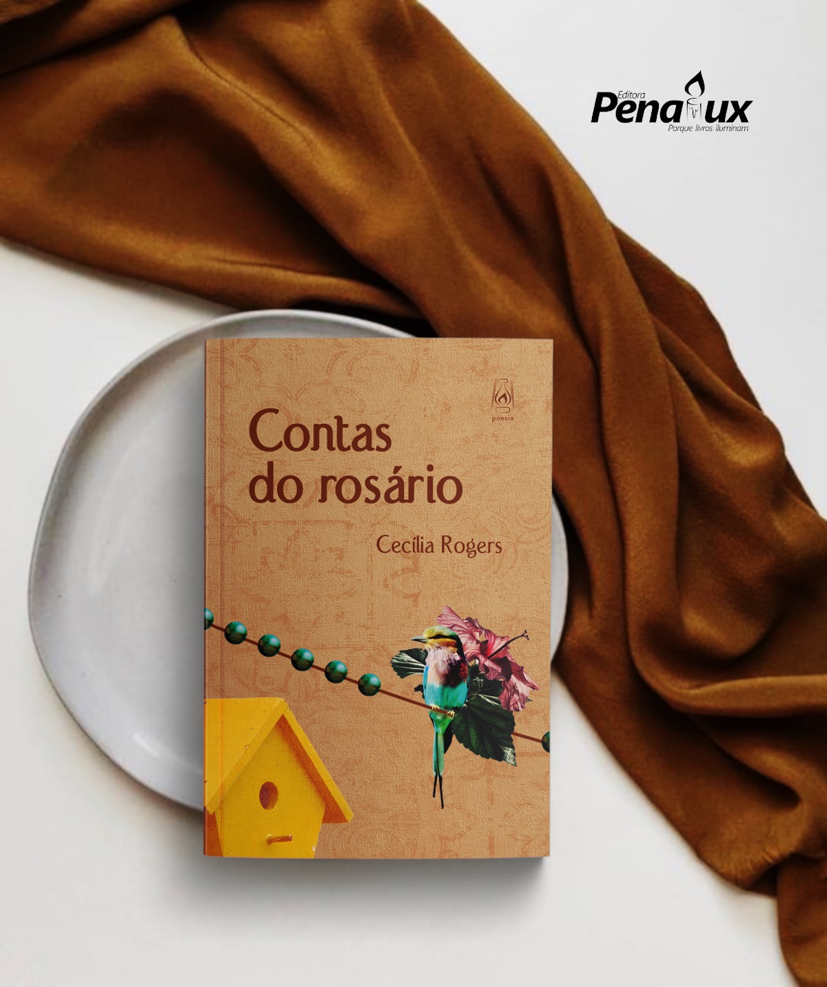 Cecilia Rogers - Livro de poemas 'Contas do rosário' religa matéria e espírito numa relação com o sagrado | Fernando Andrade 